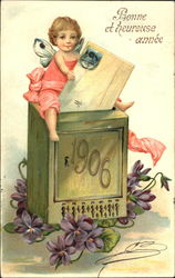 Bonne Et Heureuse Annee Postcard