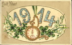 Godt Nytaar! 1914 Postcard