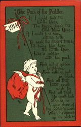 The Pack Of The Peddler 1914 Postcard