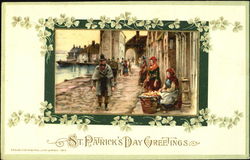 St. Patrick's Day Souvenir Postcard