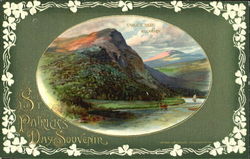 Eagle's Nest Killarney St. Patrick's Day Souvenir Postcard