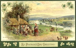 Blackwater River Near Cappoquin St. Patrick's Day Greetings Postcard Postcard