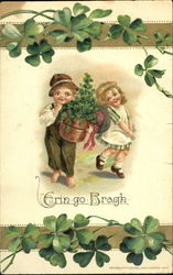 Erin Go Bragh St. Patrick's Day Postcard Postcard