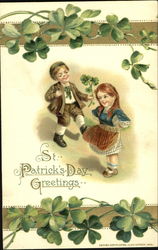 St. Patrick's Day Greetings Postcard