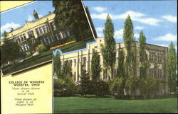 College Of Wooster Ohio Postcard Postcard