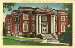 Central Baptist Church Postcard