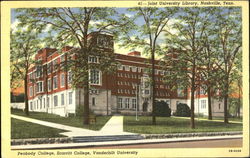 Joint University Library, Vanderbilt University Nashville, TN Postcard Postcard