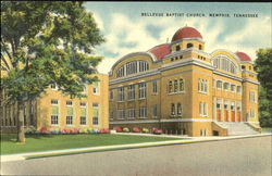 Bellevue Baptist Church Memphis, TN Postcard Postcard