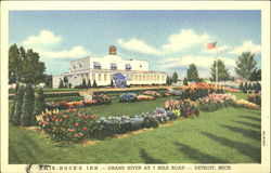 Emil Huck's Inn, Grand River at 7 Mile Road Detroit, MI Postcard Postcard