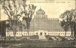 The Hospital Veterans Administration Facility Togus, ME Postcard Postcard