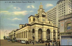 Gesu Catholic Church Postcard