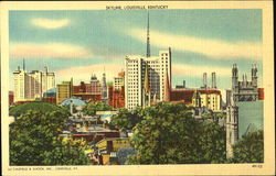 Skyline Louisville, KY Postcard Postcard