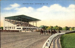 Trotting Track Lexington, KY Postcard Postcard