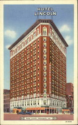 Hotel Lincoln Indianapolis, IN Postcard Postcard