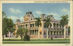 The Capitol Honolulu, HI Postcard Postcard