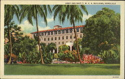 Army And Navy Y. M. C. A. Building Honolulu, HI Postcard Postcard