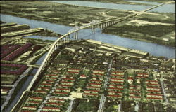 Eugene Talmadge Memorial Bridge Savannah, GA Postcard Postcard