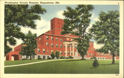 Washington Country Hospital Postcard