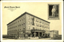 Mark Twain Hotel Hannibal, MO Postcard Postcard