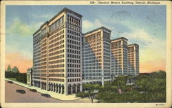 General Motors Building Postcard