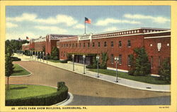 State Farm Show Building Postcard