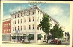 Hotel Edison Postcard