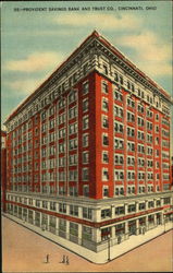 Provident Savings Bank And Trust Co Postcard