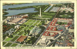 The Mall And New Government Buildings Postcard