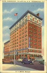 Hotel Harrington, 11th and E. Sts., N. W Washington, DC Washington DC Postcard Postcard