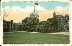 Stable Building Of Daniel Guggenheim's Residence Postcard