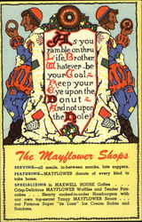 The Mayflower Shops Advertising Postcard Postcard