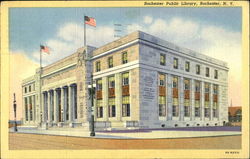 Rochester Public Library New York Postcard Postcard