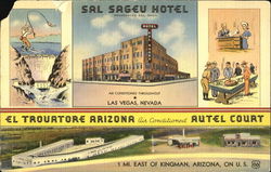 Sal Sagev Hotel Las Vegas, NV Postcard Postcard