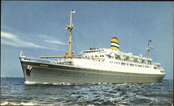 S. S. Ryndam Postcard