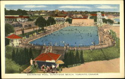 Swimming Pool, Sunnyside Beach Toronto, ON Canada Ontario Postcard Postcard