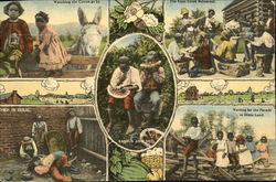 The Happy South Native Americana Postcard Postcard