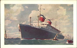 S. S. America Postcard