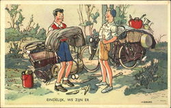 Eindelijk, We Zijn Er Postcard Postcard