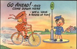 Go Ahead! Postcard