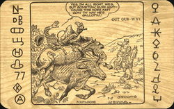 Out Our Way Footloose Comic, Funny Postcard Postcard