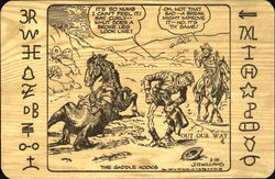 Out Our Way The Saddle Hooks Comic, Funny Postcard Postcard