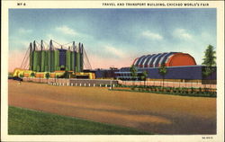 Travel And Transport Building Postcard