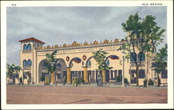 Old Mexico 1933 Chicago World Fair Postcard Postcard