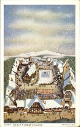 Black Forest Village Postcard