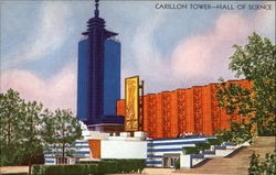 Carillon Tower Hall Of Science Postcard