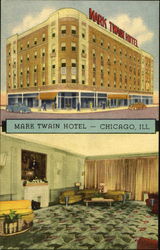 Mark Twain Hotel Postcard