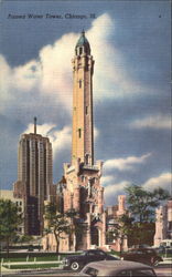 Famed Water Tower Chicago, IL Postcard Postcard