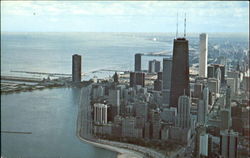 Chicago's Lakeshore Drive Illinois Postcard Postcard