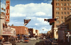 Looking East on Congress St Tucson, AZ Postcard Postcard