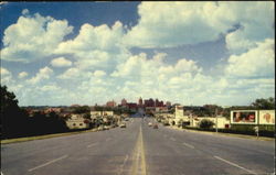 Skyline of Austin Texas Postcard Postcard